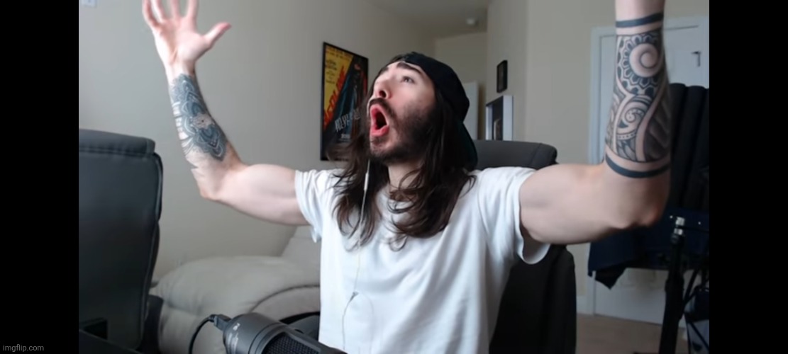 image tagged in moist critikal screaming | made w/ Imgflip meme maker