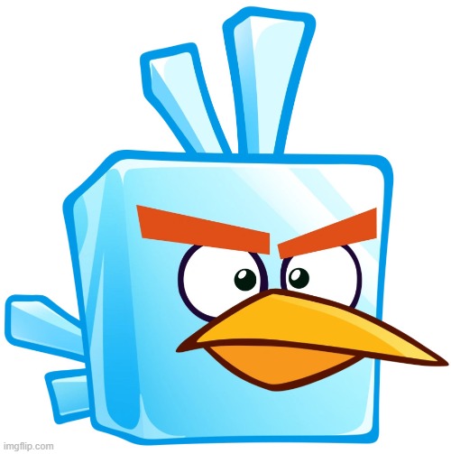 Ice bird | image tagged in ice bird | made w/ Imgflip meme maker