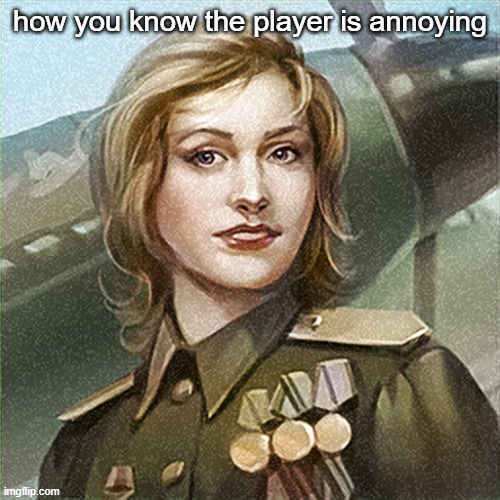level 100 playing 4.0 and using yak-9k | how you know the player is annoying | image tagged in neko war thunder icon,war thunder | made w/ Imgflip meme maker