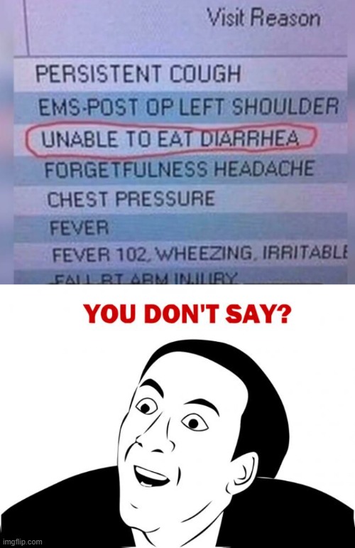 image tagged in memes,you don't say | made w/ Imgflip meme maker