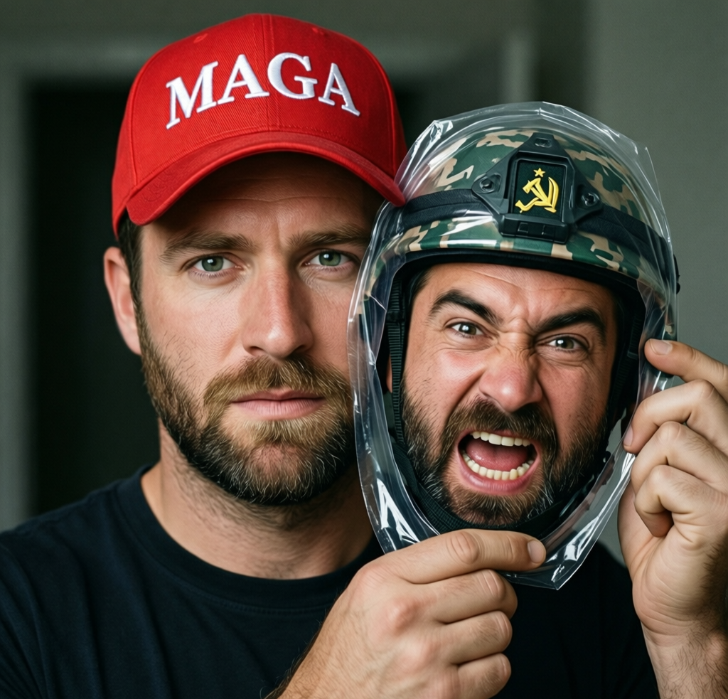 Fake Arabs online - MAGA Blank Meme Template