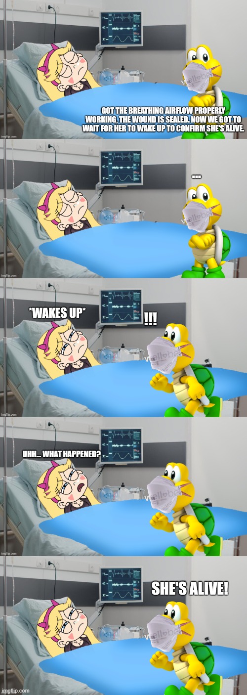 Star Butterfly is Alive! | made w/ Imgflip meme maker