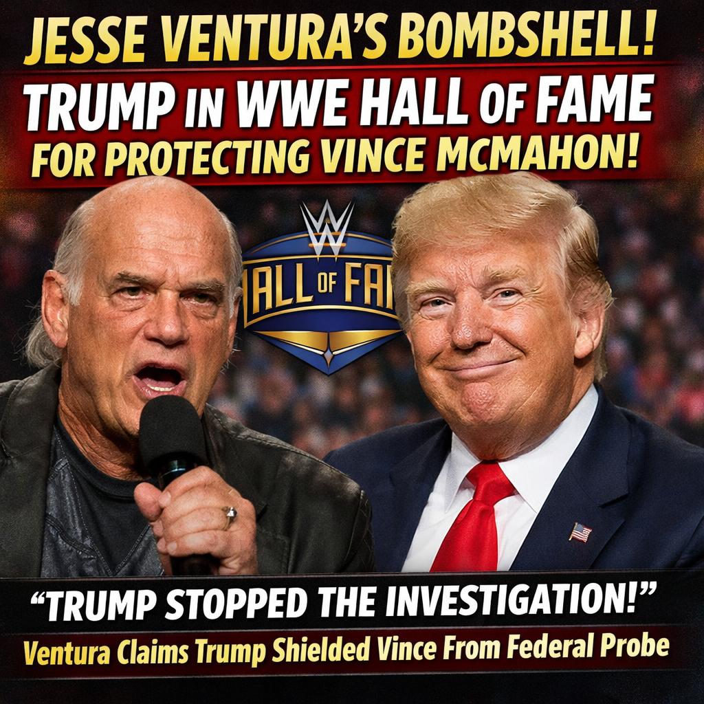Jesse Ventura: Donald Trump Is In WWE Hall of Fame For Stopping Blank Meme Template