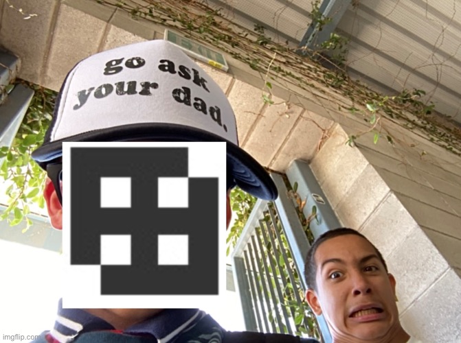 New hat. (Don’t mind my friend lol) | image tagged in memes,funny memes | made w/ Imgflip meme maker
