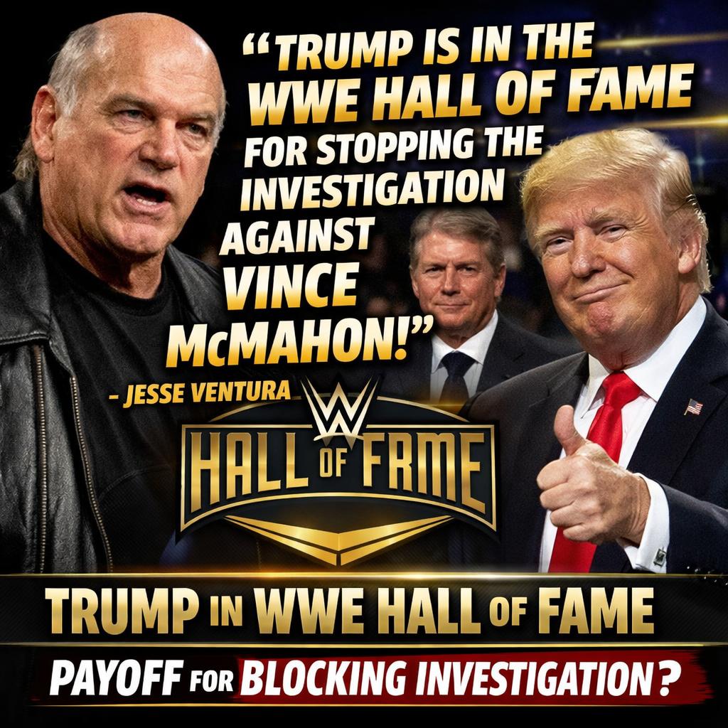 Jesse Ventura: Donald Trump Is In WWE Hall of Fame For Stopping Blank Meme Template