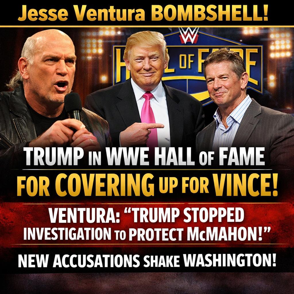 Jesse Ventura: Donald Trump Is In WWE Hall of Fame For Stopping Blank Meme Template