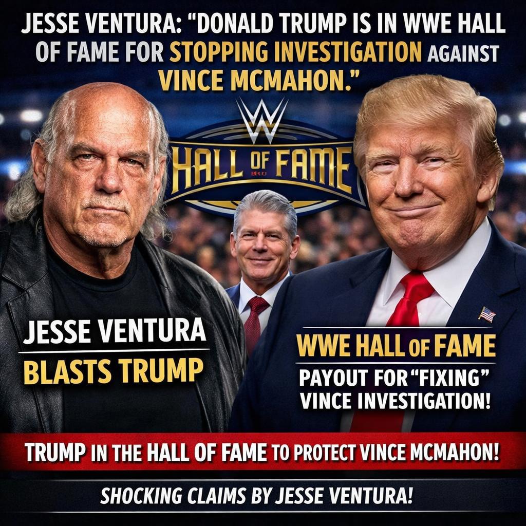 Donald Trump Is In WWE Hall of Fame Blank Meme Template