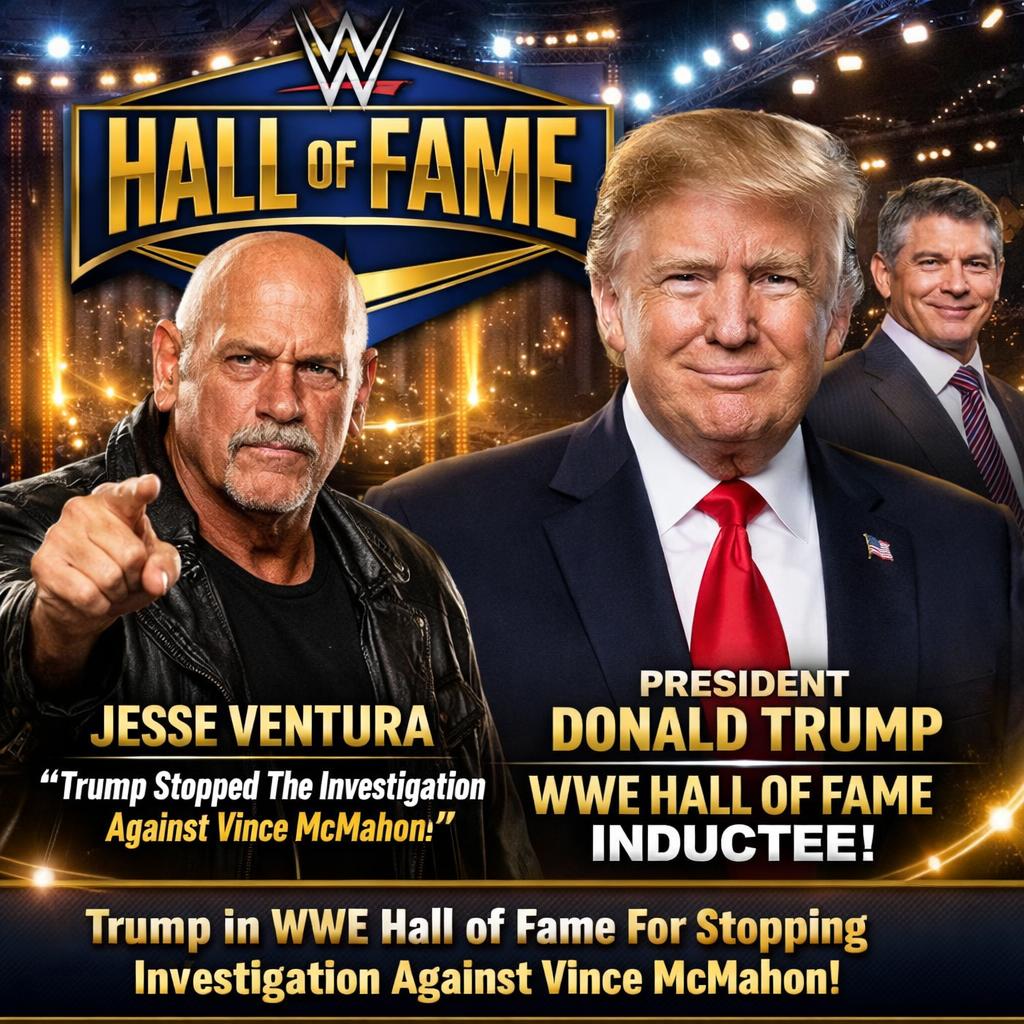 Jesse Ventura: Donald Trump Is In WWE Hall of Fame For Stopping Blank Meme Template
