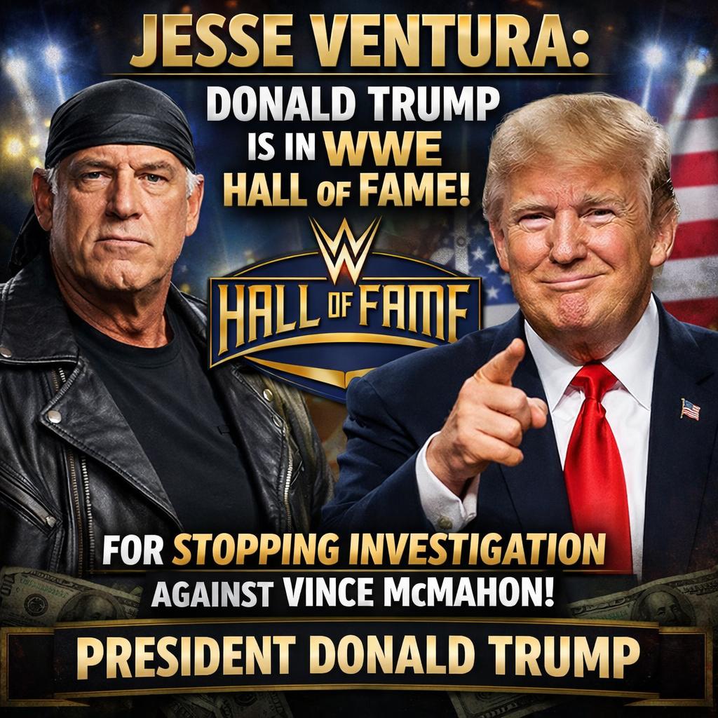 Jesse Ventura: Donald Trump Is In WWE Hall of Fame For Stopping Blank Meme Template