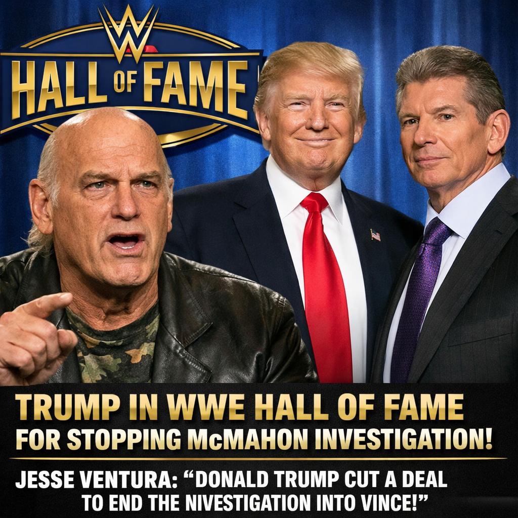 Donald Trump Is In WWE Hall of Fame Blank Meme Template