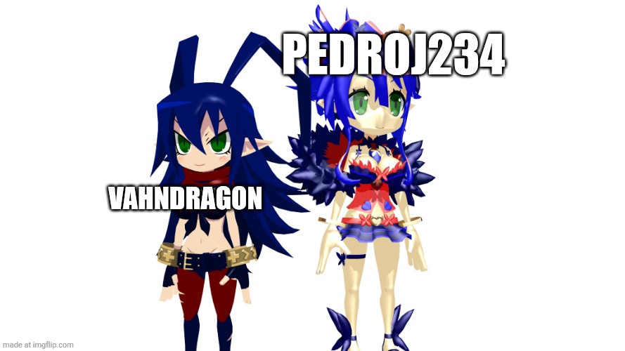 pedroj234 Disgaea Dream Team | pedroj234; Vahndragon | image tagged in disgaea,pedroj234,gaming,laharl | made w/ Imgflip meme maker
