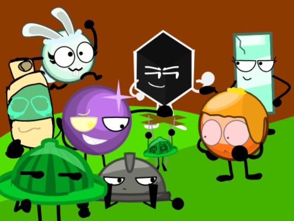 My whole cast of Objects so far | made w/ Imgflip meme maker