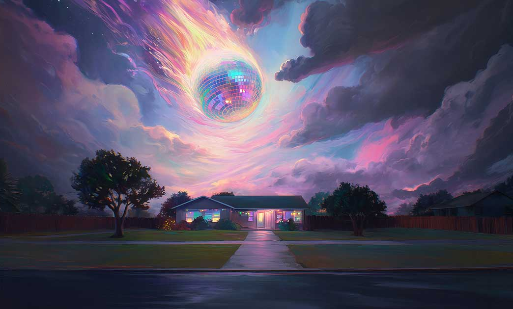 disco disaster Blank Meme Template