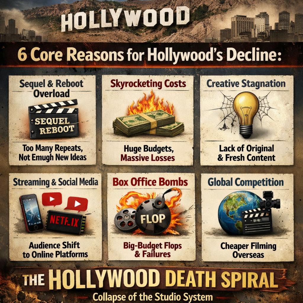 Hollywood studios are facing a structural crisis rather than a s Blank Meme Template