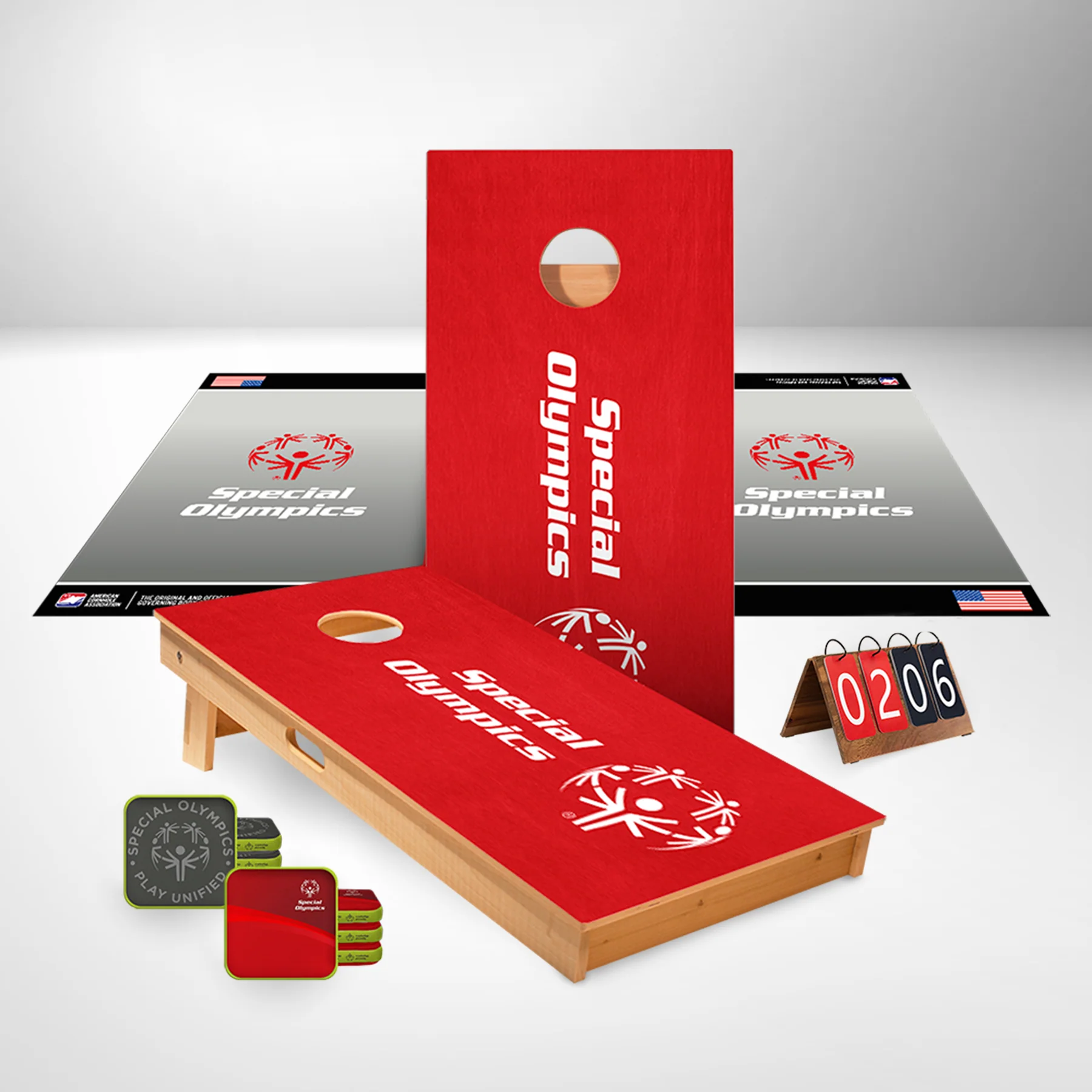 RB 60 Arbie Cornhole Special Olympics Blank Meme Template