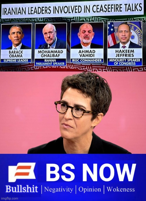 Iranian leaders on BS Now | image tagged in madcow upset,bs now | made w/ Imgflip meme maker
