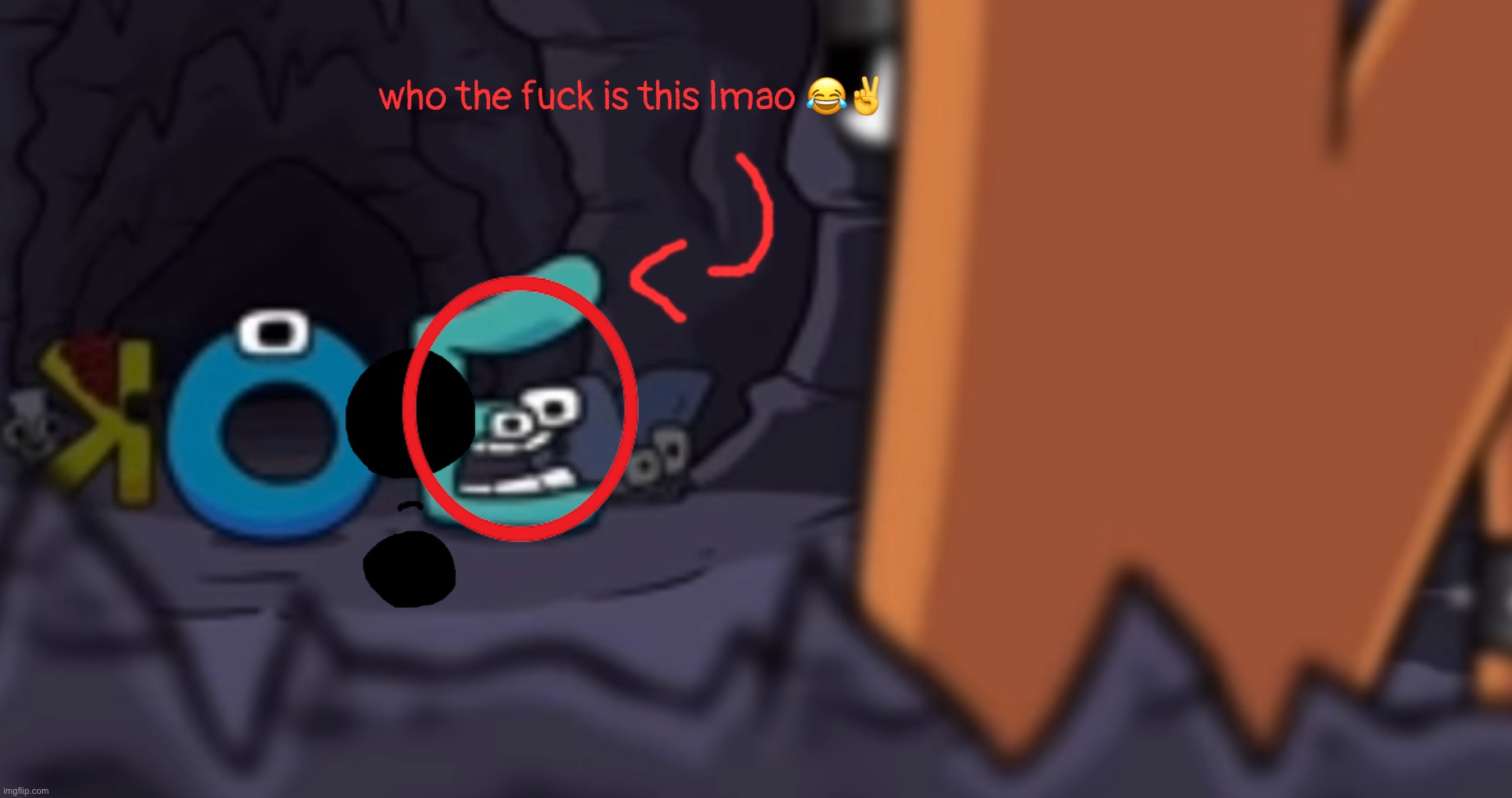 I have NEVER seen that fuckass teal son of a bitch in my life </3 | who the fuck is this lmao 😂✌️ | made w/ Imgflip meme maker
