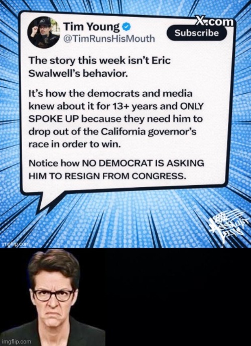 Demorhhoids covered up Eric Shartwell for over 12 years | image tagged in black background,mad,cow,cover up | made w/ Imgflip meme maker