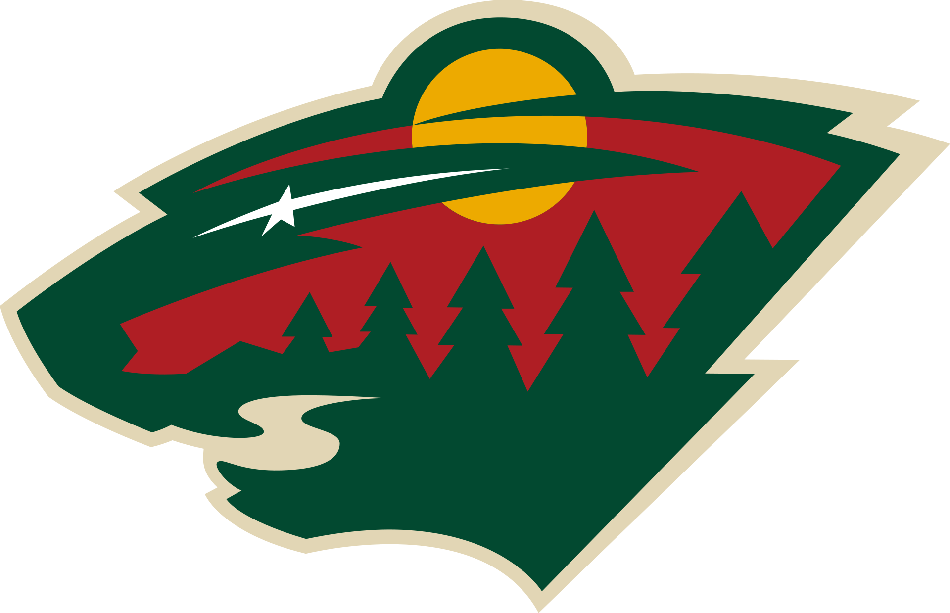 High Quality Minnesota Wild Logo Blank Meme Template