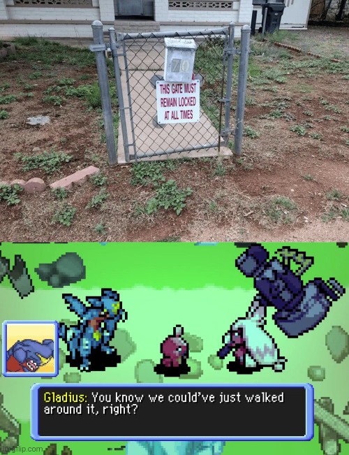 Best fence ever... | image tagged in fence,you had one job | made w/ Imgflip meme maker