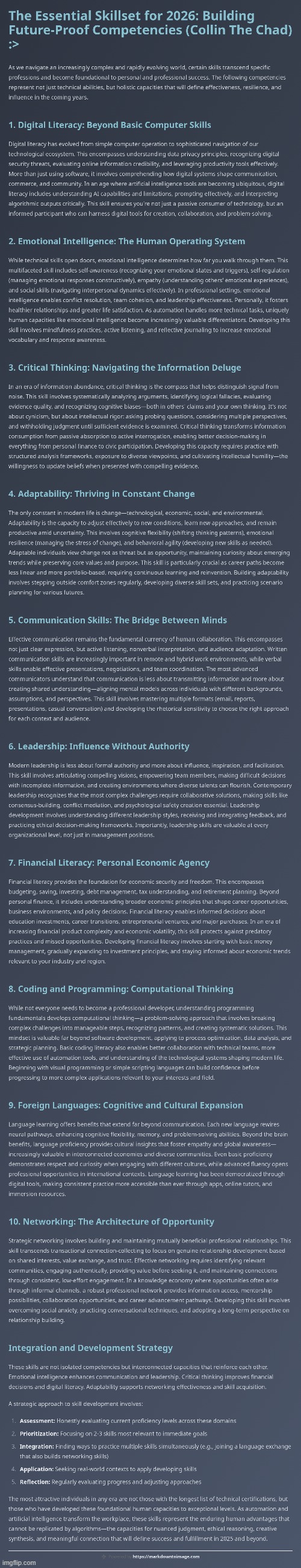 Attractive Skills To Learn In College >:> | image tagged in simothefinlandized,skills,college,collin the chad,infographic,tutorial | made w/ Imgflip meme maker