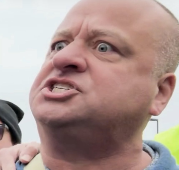 Minnesota Angry Man Blank Meme Template