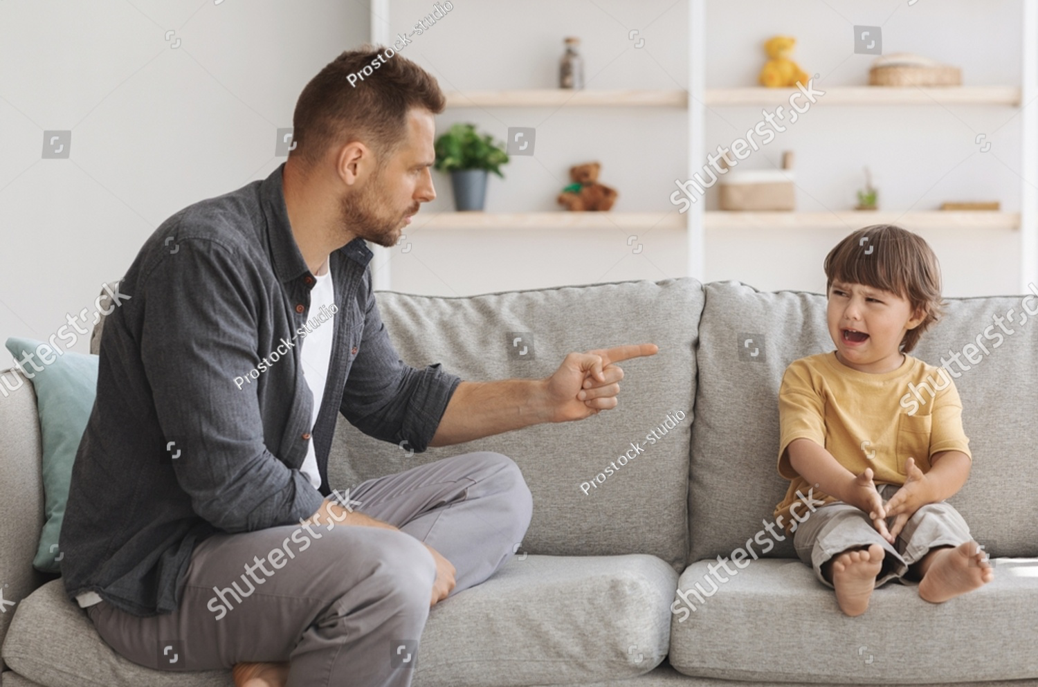 Dad Yells At Kid Blank Meme Template