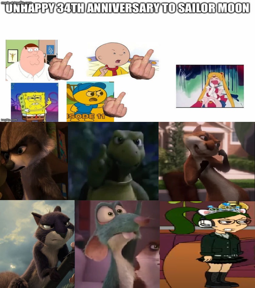 rj and friends hates sailormoonsucksuttp's art | image tagged in rj and friends hates who,deviantart,dreamworks,goanimate,sailor moon,deviantart week | made w/ Imgflip meme maker