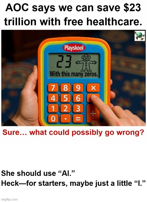 Does AOC have a PhD in economics? If so, why do some people criticize her economic policy? | image tagged in maga,conservative,aoc | made w/ Imgflip meme maker