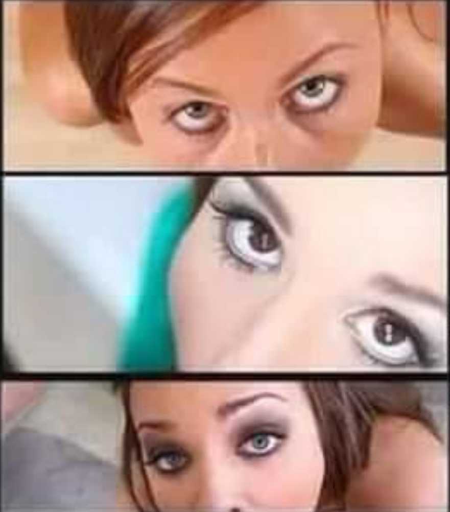 High Quality Blowjob eyes Blank Meme Template
