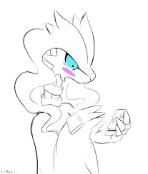 fearful reshiram | image tagged in fearful reshiram | made w/ Imgflip meme maker