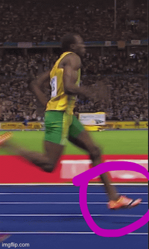 Usain bolt | image tagged in gifs,run | made w/ Imgflip images-to-gif maker