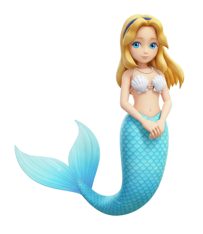 Mermaid Marina Blank Meme Template