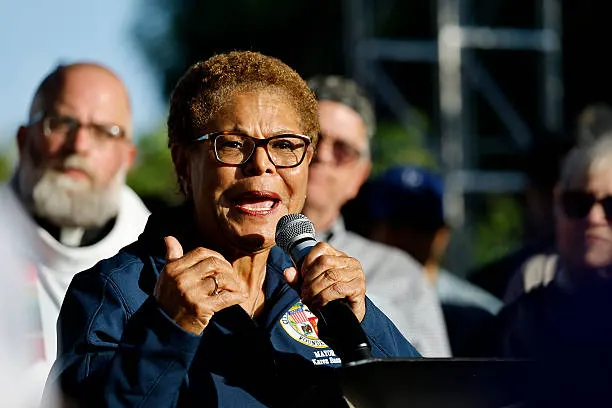 Karen Bass Blank Meme Template