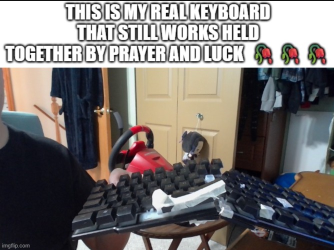 yall know a good keyboard? looking to upgrade fr | image tagged in gd,pc gaming,gaming,real | made w/ Imgflip meme maker