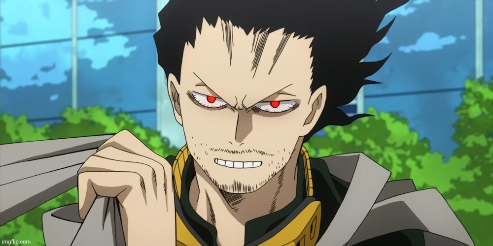 Pov in the store | image tagged in death stare,mha | made w/ Imgflip meme maker