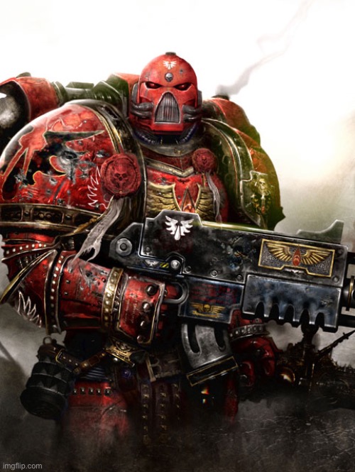Warhammer 4K Blood Angel | image tagged in warhammer 4k blood angel | made w/ Imgflip meme maker