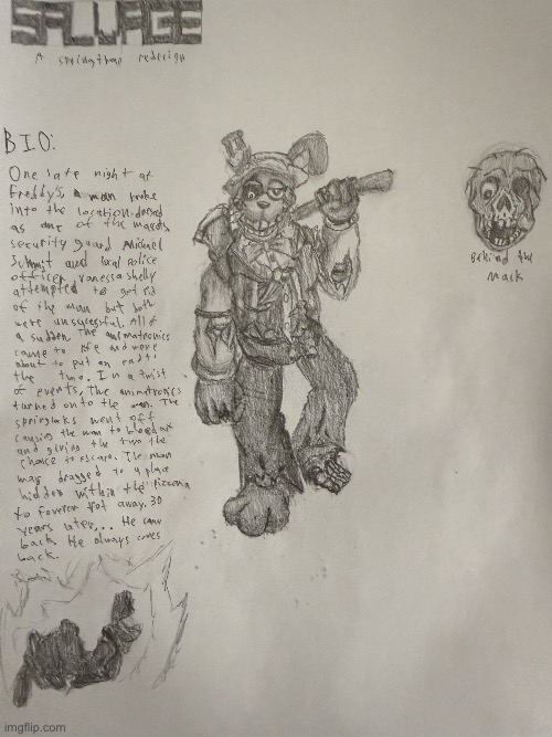 My Springtrap retake | image tagged in img_3988 jpeg | made w/ Imgflip meme maker