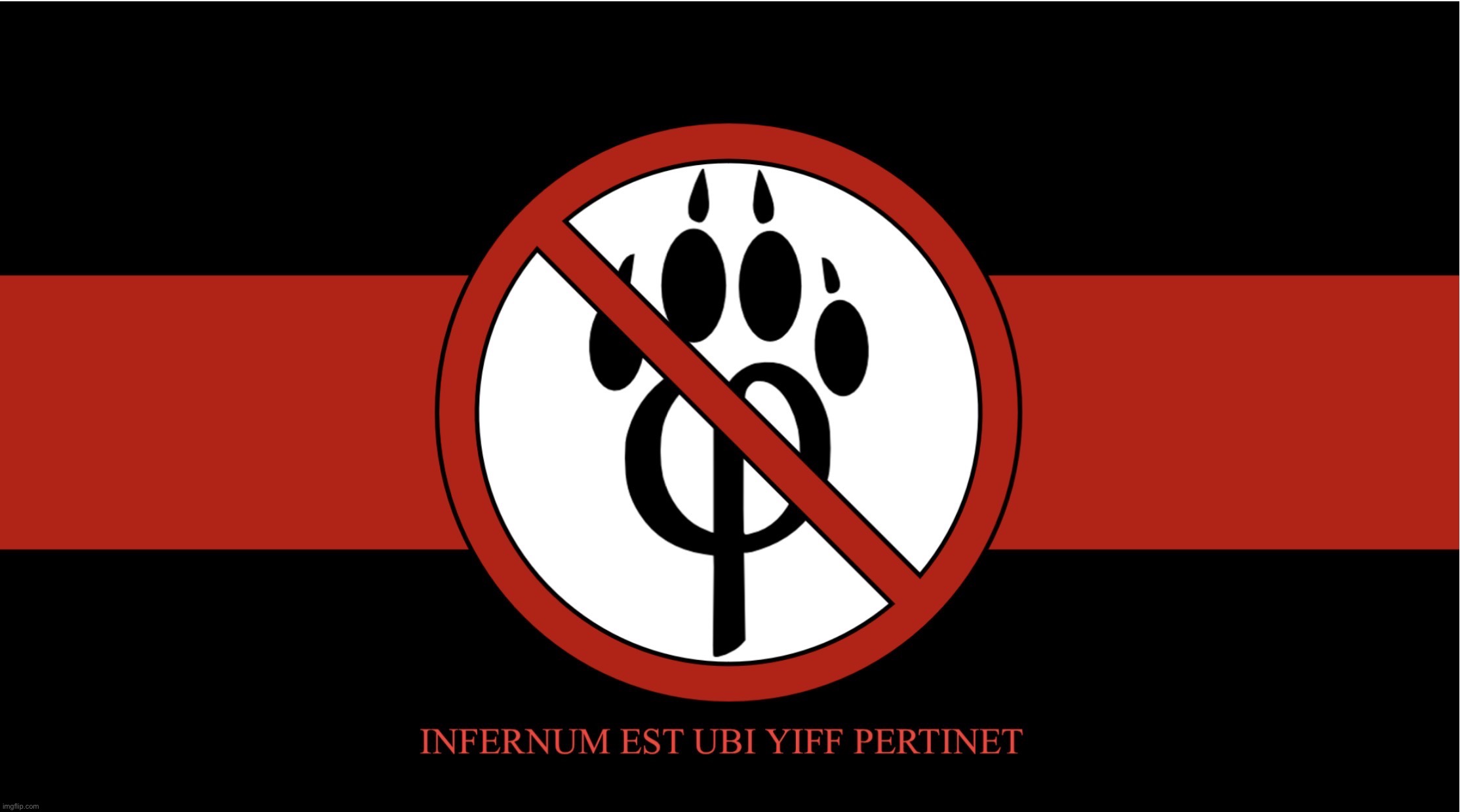 Our new flag | image tagged in antifurrycorps flag | made w/ Imgflip meme maker