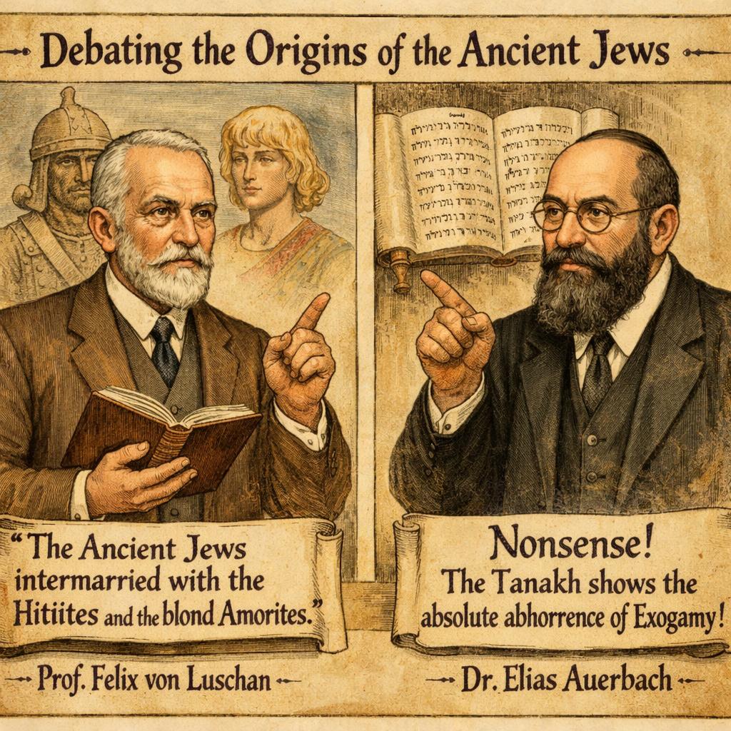 The German Felix von Luschan proposed that the ancient Jews had Blank Meme Template