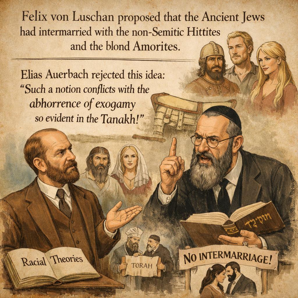 The German Felix von Luschan proposed that the ancient Jews had Blank Meme Template