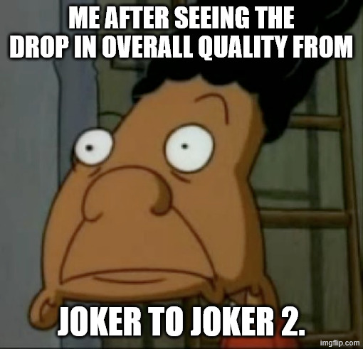 WTF Gerald | Me after seeing the drop in overall quality from; Joker to Joker 2. | image tagged in memes,wtf gerald,why,film,joker | made w/ Imgflip meme maker