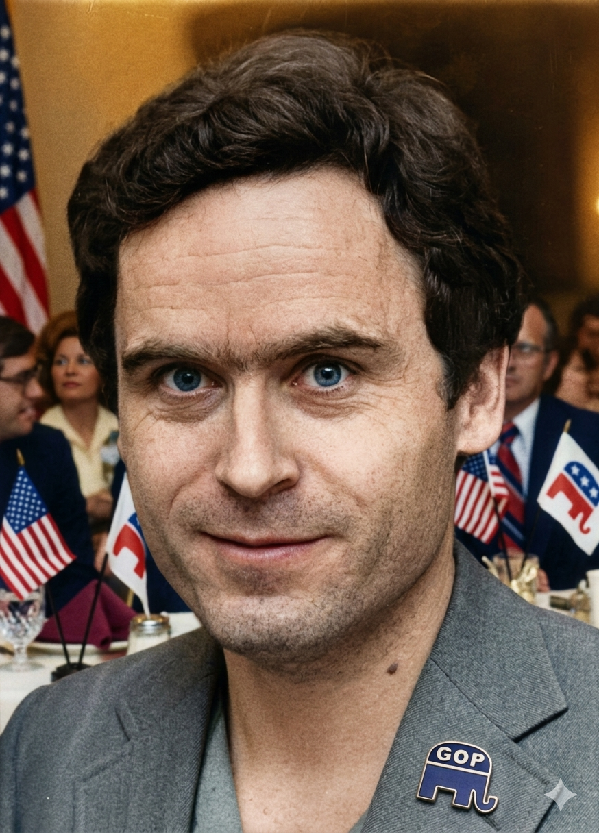 High Quality Republican Ted Bundy Blank Meme Template