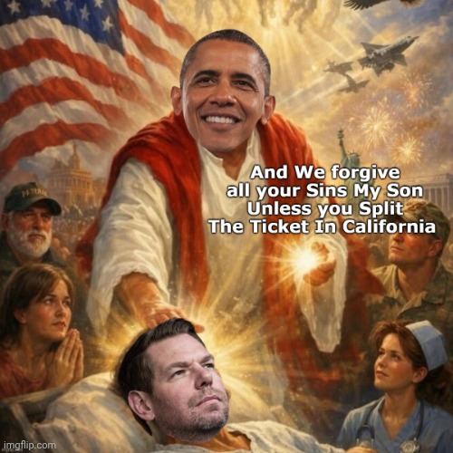 Dingle Barry can't resurrect Easy E | image tagged in dingle barry forgives swalwell,false,he is the messiah | made w/ Imgflip meme maker