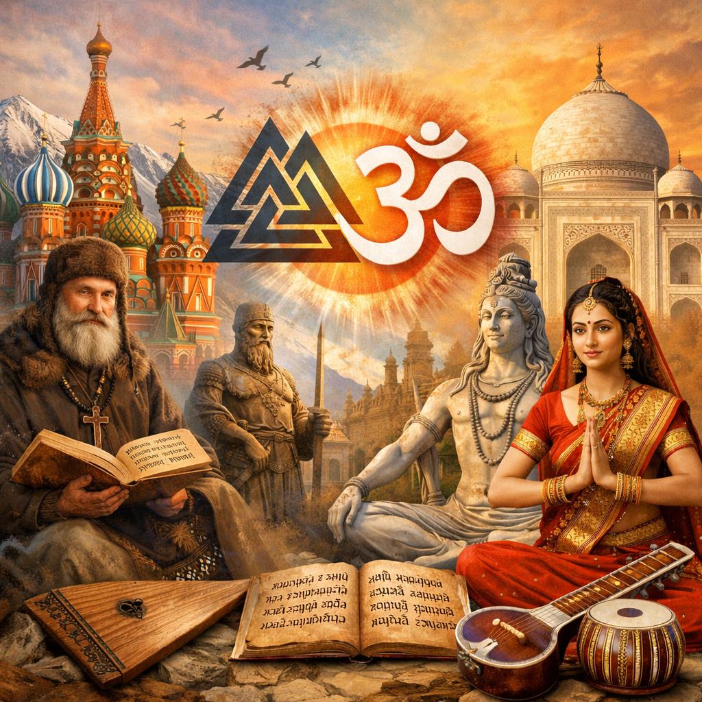 Cultural affinity between Russia and India - ResearchGate Beyond Blank Meme Template