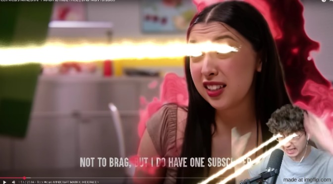 not to brage but I have one subscriber | image tagged in not to brage but i have one subscriber | made w/ Imgflip meme maker