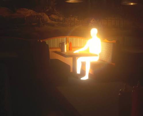 Radiating man Blank Meme Template