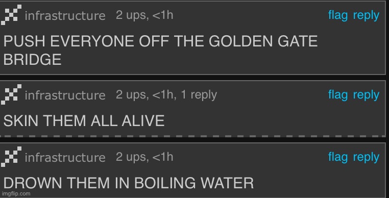 POV: you said no to better infrastructure | image tagged in infrastructure violence | made w/ Imgflip meme maker