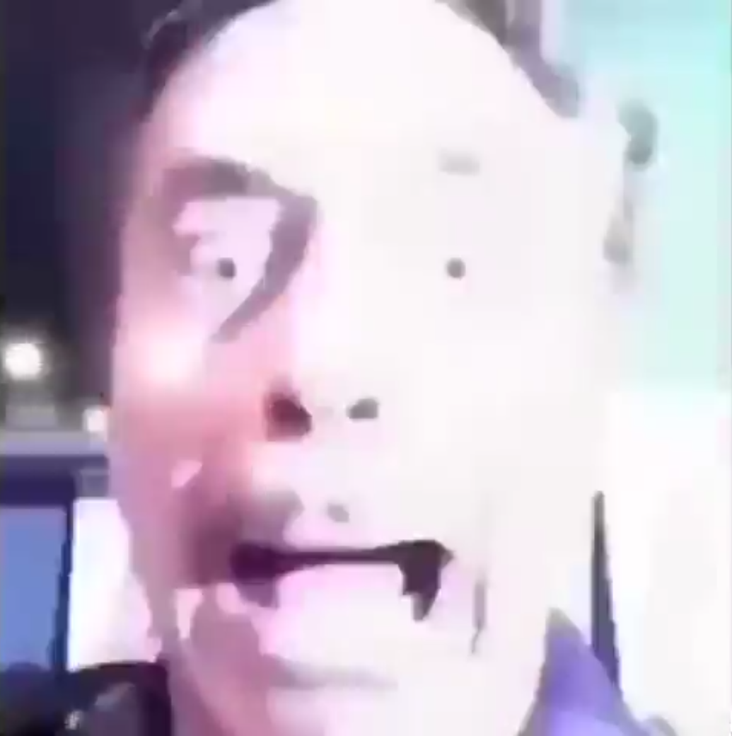 Flashbanged Blank Meme Template