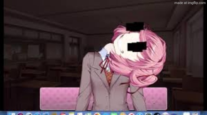 image tagged in natsuki | made w/ Imgflip meme maker
